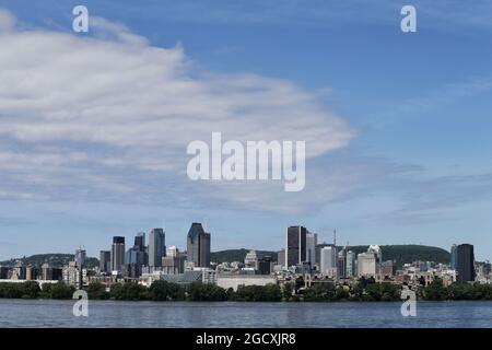 Panoramica Montreal. Gran Premio del Canada, sabato 10 giugno 2017. Montreal, Canada. Foto Stock