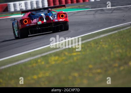 Andy Priaulx (GBR) / Harry Tincknell (GBR) 67 Ford chip Ganassi Team UK Ford GT. Campionato Mondiale FIA Endurance, turno 4, domenica 16 luglio 2017. Nurburgring, Germania. Foto Stock