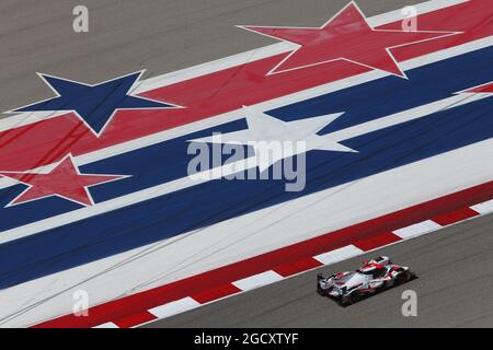 Francois Perrodo (fra) / Mathieu Vaxiviere (fra) / Emmanuel Collard (fra) 28 TDS Racing, Oreca 07 - Gibson. Campionato Mondiale FIA Endurance, Rd 6, 6 ore di circuito delle Americhe. 14-15 settembre 2017. Austin, Texas, Stati Uniti. Foto Stock