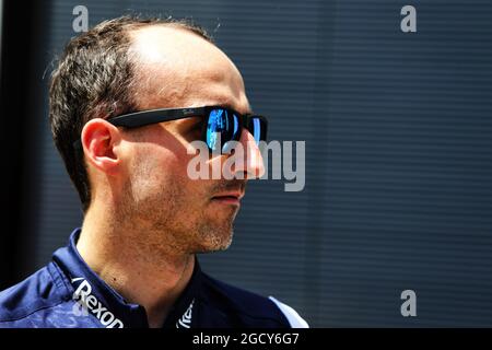 Robert Kubica (POL) Williams Reserve e Development driver. Gran Premio di Spagna, venerdì 11 maggio 2018. Barcellona, Spagna. Foto Stock