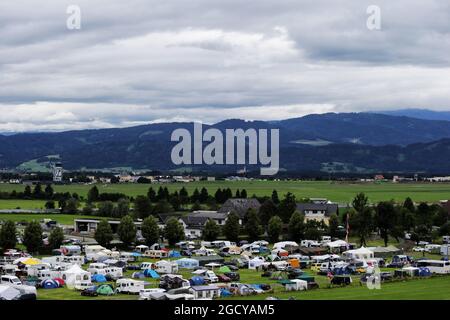 Anello panoramico Red Bull. Gran Premio d'Austria, giovedì 28 giugno 2018. Spielberg, Austria. Foto Stock