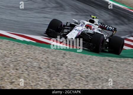 Robert Kubica (POL) Williams FW41 Reserve and Development driver. Gran Premio d'Austria, venerdì 29 giugno 2018. Spielberg, Austria. Foto Stock