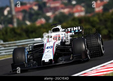Robert Kubica (POL) Williams FW41 Reserve and Development driver. Test di formula uno. Mercoledì 1 agosto 2018. Budapest, Ungheria. Foto Stock