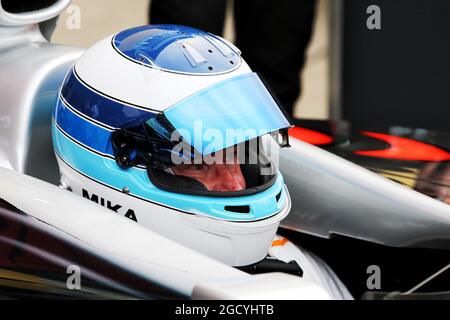 Mika Hakkinen (fin) McLaren MP4-13. Gran Premio del Giappone, venerdì 5 ottobre 2018. Suzuka, Giappone. Foto Stock