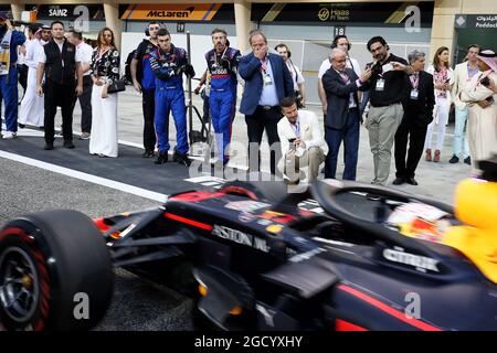 David Beckham (GBR) ex giocatore di calcio. Gran Premio del Bahrain, domenica 31 marzo 2019. Sakhir, Bahrein. Foto Stock