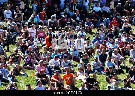 Ventilatori. Gran Premio di Spagna, sabato 11 maggio 2019. Barcellona, Spagna. Foto Stock