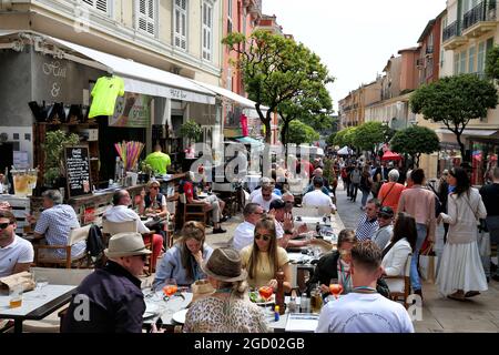Atmosfera di Monaco. Gran Premio di Monaco, sabato 25 maggio 2019. Monte Carlo, Monaco. Foto Stock