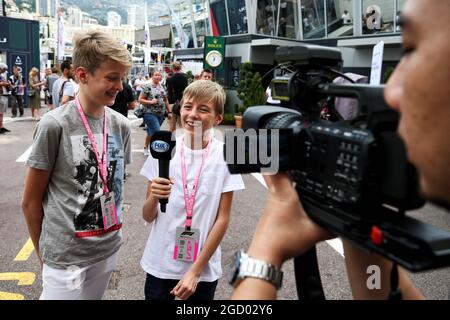 Atmosfera paddock. Gran Premio di Monaco, domenica 26 maggio 2019. Monte Carlo, Monaco. Foto Stock