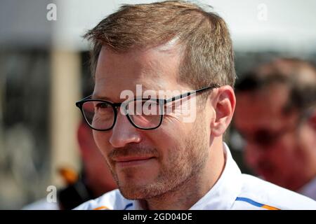 Andreas Seidl, amministratore delegato McLaren. Foto Stock