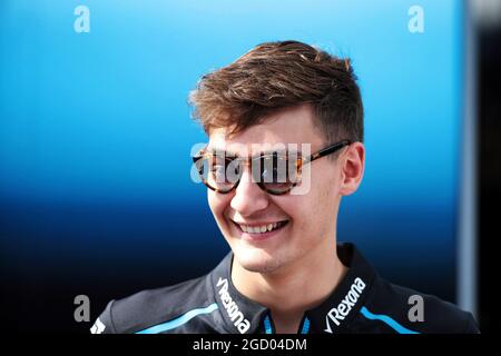 George Russell (GBR) Williams Racing. Foto Stock