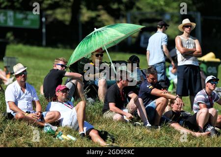 Ventilatori. Gran Premio d'Austria, venerdì 28 giugno 2019. Spielberg, Austria. Foto Stock