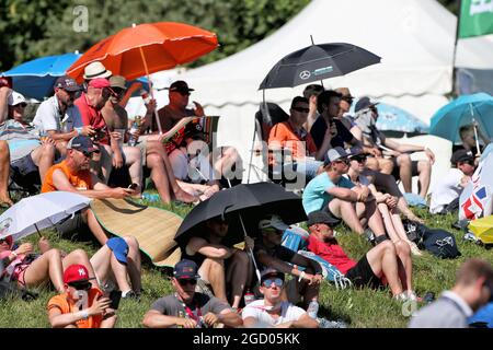 Ventilatori. Gran Premio d'Austria, venerdì 28 giugno 2019. Spielberg, Austria. Foto Stock