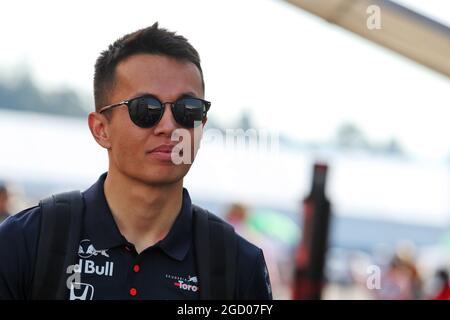 Alexander Albon (THA) Scuderia Toro Rosso. Gran Premio di Germania, venerdì 26 luglio 2019. Hockenheim, Germania. Foto Stock