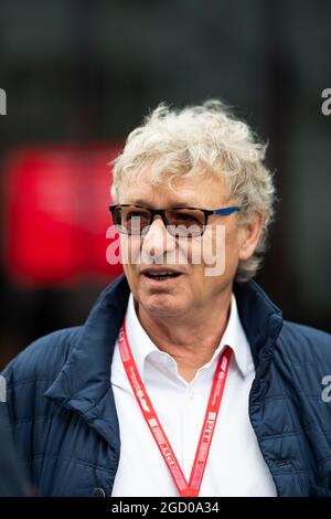 Hermann Tilke (GER) progettista di circuiti. Gran Premio del Belgio, domenica 1 settembre 2019. Spa-Francorchamps, Belgio. Foto Stock