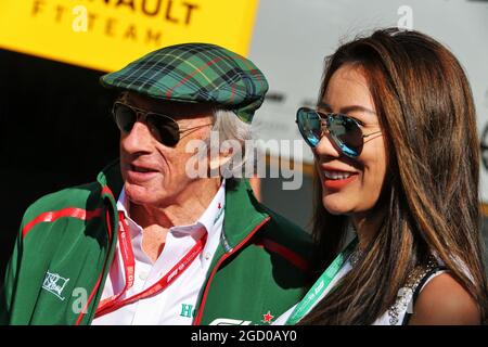 Jackie Stewart (GBR). Gran Premio d'Italia, sabato 7 settembre 2019. Monza Italia. Foto Stock