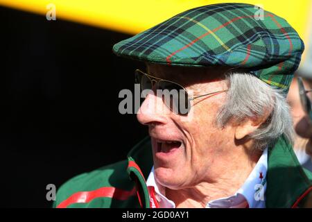 Jackie Stewart (GBR). Gran Premio d'Italia, sabato 7 settembre 2019. Monza Italia. Foto Stock