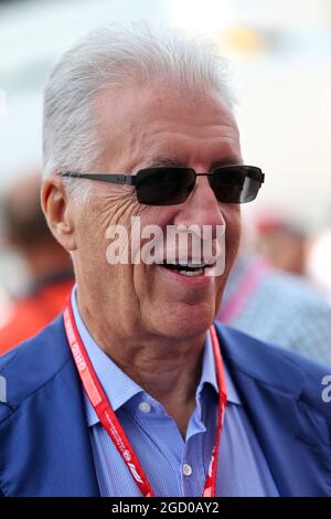 Piero Ferrari (ITA) Vicepresidente Ferrari. Gran Premio d'Italia, sabato 7 settembre 2019. Monza Italia. Foto Stock