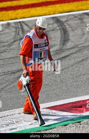 Maresciallo a bandiera. Gran Premio d'Italia, sabato 7 settembre 2019. Monza Italia. Foto Stock