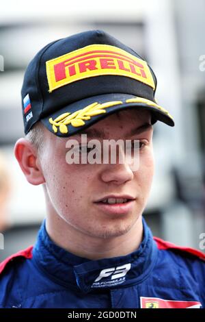 Robert Shwartzman (RUS) Premio Racing Gran Premio di Russia, domenica 29 settembre 2019. Sochi Autodrom, Sochi, Russia. Foto Stock