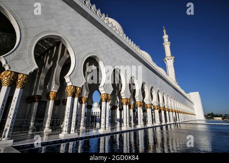 Abu Dhabi panoramica. Gran Premio di Abu Dhabi, giovedì 28 novembre 2019. Yas Marina Circuit, Abu Dhabi, Emirati Arabi Uniti. Foto Stock