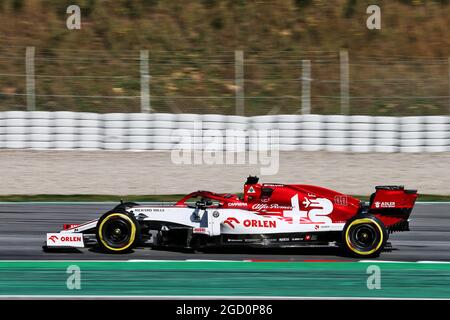 Robert Kubica (POL) Alfa Romeo Racing C39 pilota di riserva. Foto Stock