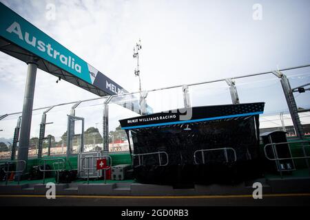 Williams Racing. Gran Premio d'Australia, venerdì 13 marzo 2020. Albert Park, Melbourne, Australia. Foto Stock
