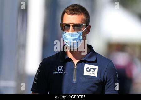 Daniil Kvyat (RUS) AlphaTauri. Steiermark Grand Prix, venerdì 10 luglio 2020. Spielberg, Austria. Foto Stock