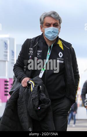 Luca de Meo (ITA) Groupe Direttore Generale Renault. Gran Premio di Eifel, domenica 11 ottobre 2020. Nurbugring, Germania. Foto Stock