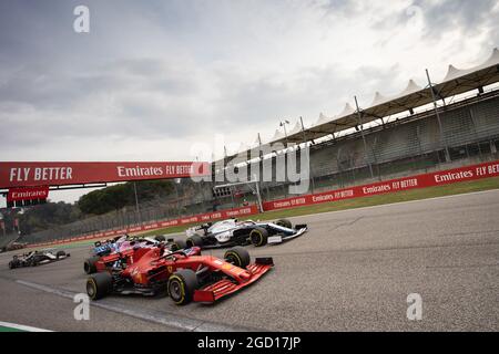 Sebastian Vettel (GER) Ferrari SF1000. Gran Premio dell'Emilia Romagna, domenica 1 novembre 2020. Imola, Italia. Foto Stock