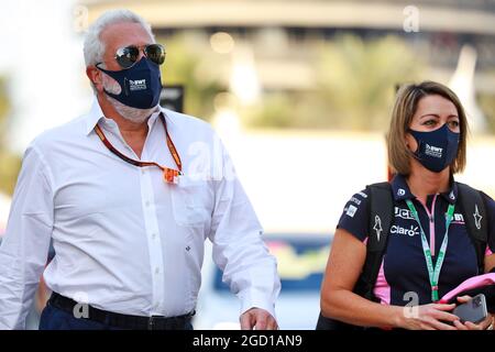 Lawrence Stroll (CDN) Racing Point F1 Team Investor. Gran Premio di Sakhir, sabato 5 dicembre 2020. Sakhir, Bahrein. Foto Stock