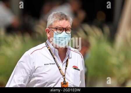 Ross Brawn (GBR) Amministratore Delegato, Motor Sports. Gran Premio del Bahrain, sabato 27 marzo 2021. Sakhir, Bahrein. Foto Stock