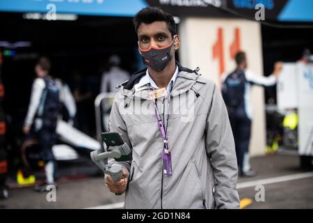 Lawrence Barretto (GBR) Formula 1 Senior Writer Editor. Gran Premio di Francia, domenica 20 giugno 2021. Paul Ricard, Francia. Foto Stock