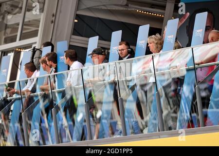 Circuito atmosfera - Paddock Club ospiti. Gran Premio d'Austria, venerdì 2 luglio 2021. Spielberg, Austria. Foto Stock