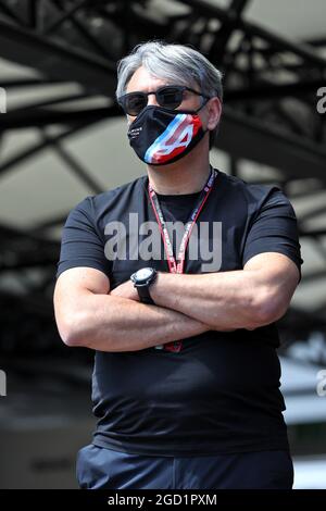 Luca de Meo (ITA) Groupe Direttore Generale Renault. Gran Premio d'Austria, sabato 3 luglio 2021. Spielberg, Austria. Foto Stock