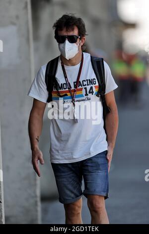 Fernando Alonso (ESP) Alpine F1 Team. Gran Premio di Ungheria, giovedì 29 luglio 2021. Budapest, Ungheria. Foto Stock