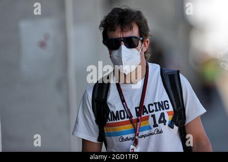 Fernando Alonso (ESP) Alpine F1 Team. Gran Premio di Ungheria, giovedì 29 luglio 2021. Budapest, Ungheria. Foto Stock