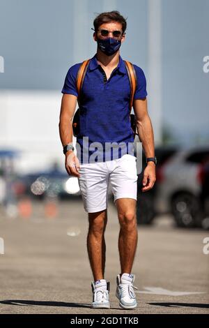 Pierre Gasly (fra) AlphaTauri. Gran Premio di Ungheria, venerdì 30 luglio 2021. Budapest, Ungheria. Foto Stock