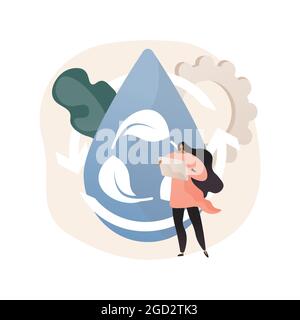 Discutere l'illustrazione del vettore di concetto astratto del club. Illustrazione Vettoriale