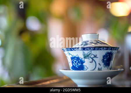 Tradizionale Tea Pot cinese Foto Stock