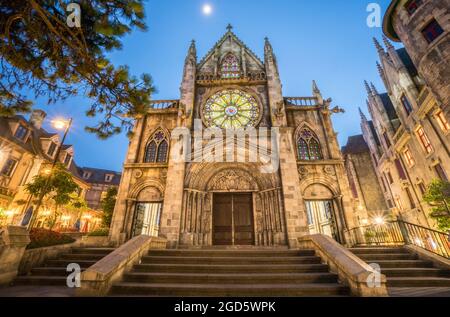 Bana Hills, Danang Vietnam - 22 maggio 2018: Chiesa di Ba Na Hills, da Nang, Vietnam Foto Stock