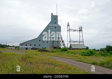 La Quincy Mine albero casa Foto Stock