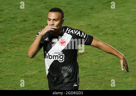 Rio de Janeiro, Brasile, 19 giugno 2021. Il calciatore Léo Jaba della squadra Vasco, durante la partita contro il CRB per il Campeonato Brasileiro Série B. Foto Stock