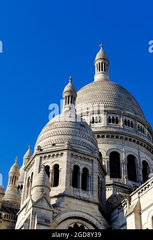 FRANCIA, PARIGI (75) 18 ° ARRONDISSEMENT, QUARTIERE DI MONTMARTRE, BASILICA DEL SACRO CUORE Foto Stock