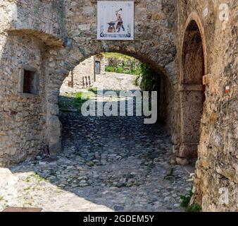 Canale di Tenno Foto Stock