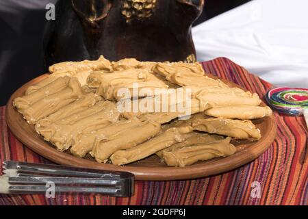 Latte canillita caramella tipico del Guatemala. America Centrale. Foto Stock