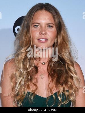 12 agosto 2021, Santa Monica, California, USA: Bruna Zaun partecipa alla 'Bachelor in Paradise' e alla 'Ultimate Surfer' Premiere di ABC. (Credit Image: © Billy Bendnight/ZUMA Press Wire) Foto Stock