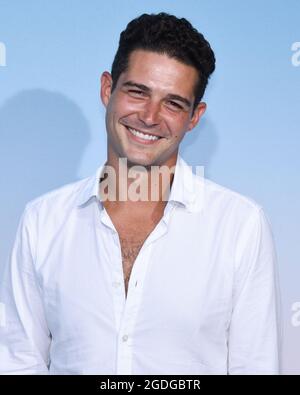 12 agosto 2021, Santa Monica, California, USA: Wells Adams partecipa alla 'Bachelor in Paradise' e alla 'Ultimate Surfer' Premiere di ABC. (Credit Image: © Billy Bendnight/ZUMA Press Wire) Foto Stock