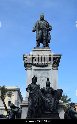 Piazza Cavour vicino a la Corte Suprema di Cassazione - Corte Suprema di Cassazione a Roma Foto Stock