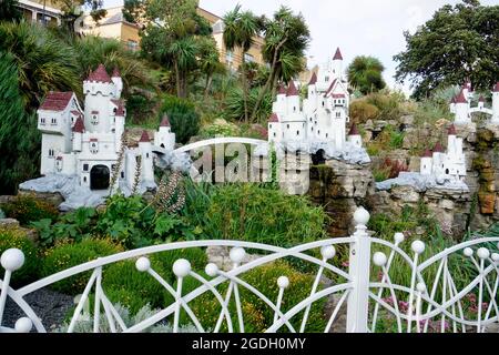 Fairy Castle sulla Western Explanade a Southend on Sea, Regno Unito Foto Stock