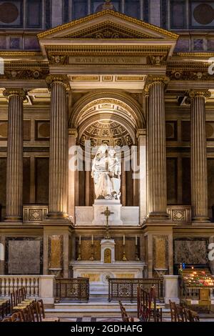 Modificare l'Eglise Sainte-Marie-Madeleine - o la chiesa di Madeleine, Parigi, Ile-de-France, Francia Foto Stock